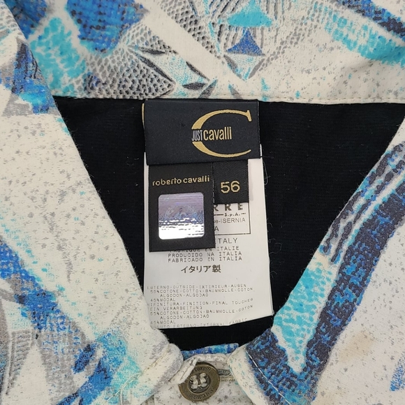 Just Cavalli shirt with logo buttons - Picture 3 of 10